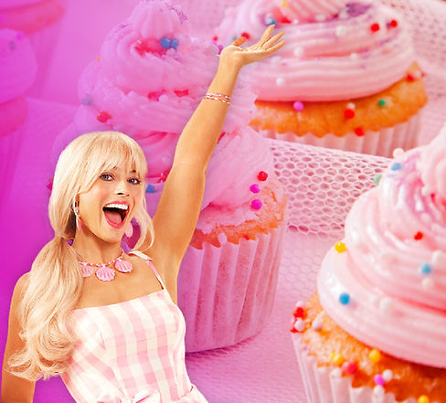 barbie and cupcakes