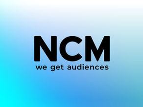NCM logo on gradient background