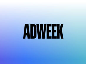 Adweek logo on a gradient background