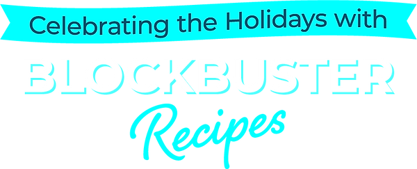 blockbuster recipes logo header
