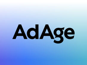 Ad Age logo on gradient background