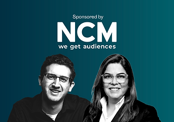 Jameson Fleming of M M & M and Manu Singh of NCM on a solid background under the NCM logo.
