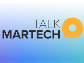 Talk Martech logo on gradient