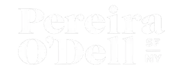 Periera ODell logo (white)