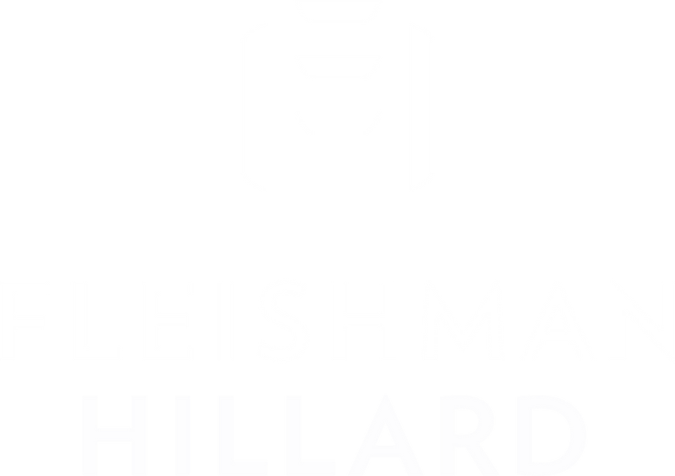 Fleishman Hillard Logo (white) stacked